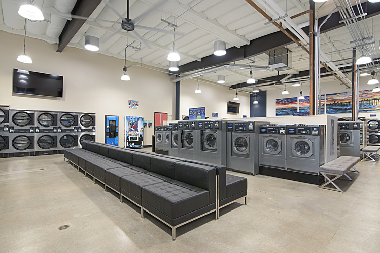 Do Self-Service Laundromats have vending machines or snack bars?