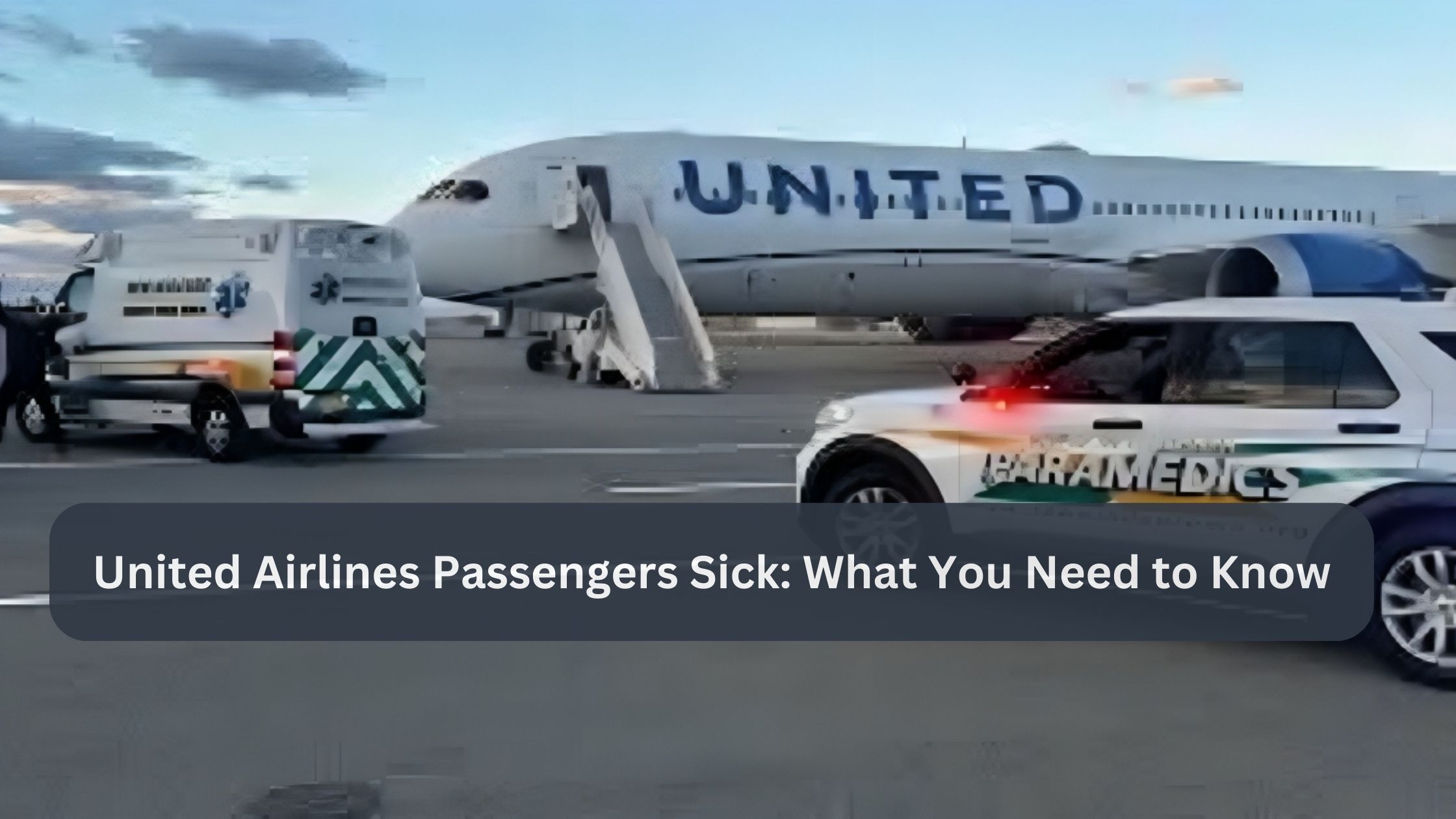 united airlines passengers sick